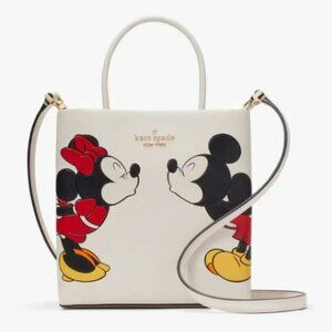 Kate Spade New York X Disney Minnie Mini Tote Crossbody - Minnie & Mickey Mouse